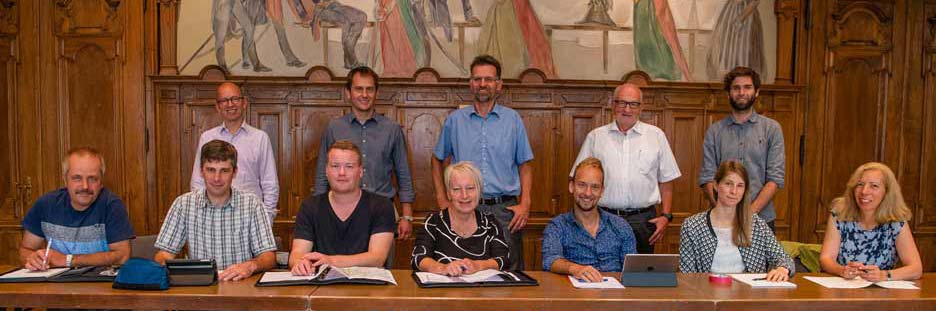 Teilnehmende am Workshop Modellvorhaben